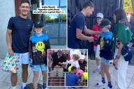US Open hat snatcher identified as Polish CEO — as tennis star Kamil Majchrzak meets with boy