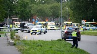 Gunman opens fire outside mosque in Sweden as police urgently hunt on-the-run shooter and warn people to stay away