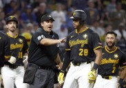 Pirates win series opener as Blue Jays implode late