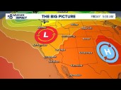 Near normal temperatures will slip into this weekend while sunny skies continue