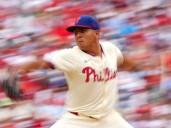 MLB: El Larense Ranger Suárez de Filadelfia se llevó el triunfo y estableció récord personal de ponches ante Washington