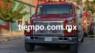 Movilización por incendio en casa abandonada en la Industrial