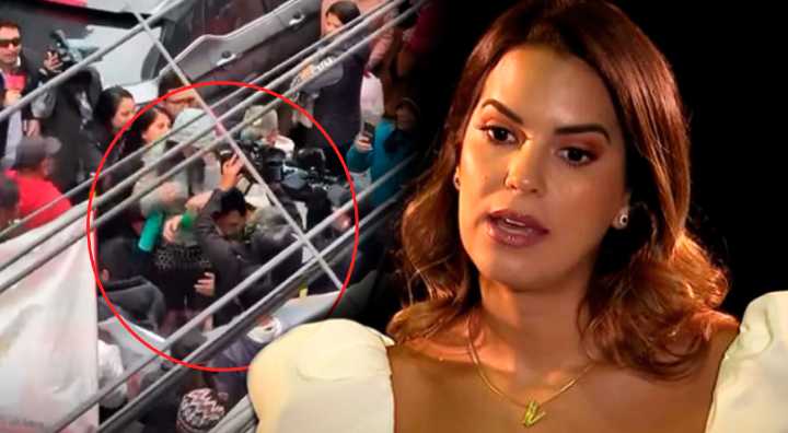 Valeria Piazza expone inédito VIDEO del momento en que la INTERCEPTARON por el escándalo: "Me estoy..."