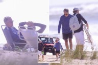 Antony Blinken kicked off East Hampton's Georgica Beach