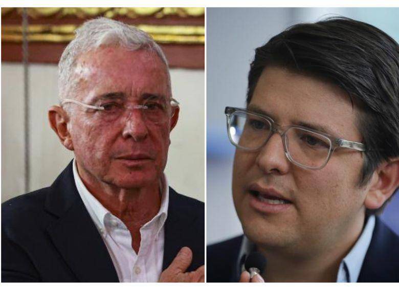 Álvaro Uribe acusó al presidente Petro de “instigar” con su discurso el asesinato de Miguel Uribe Turbay
