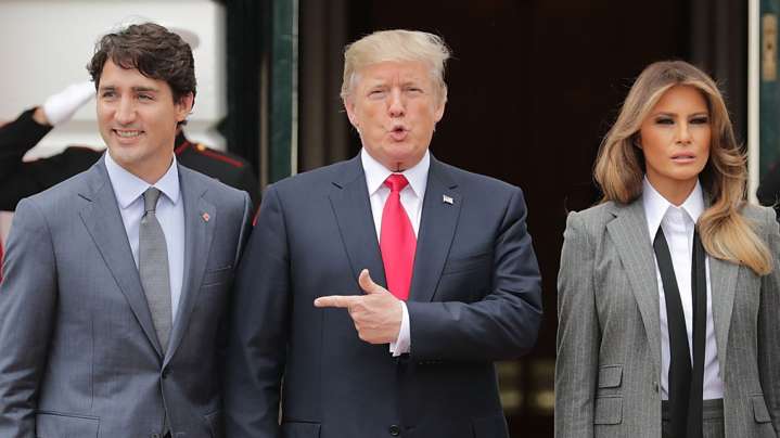 Trump Just Made The Saucy Melania & Justin Trudeau Rumors Go From Bad To Worse