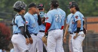 Charleston beats Hickory Crawdads despite no-hit start from Scarborough