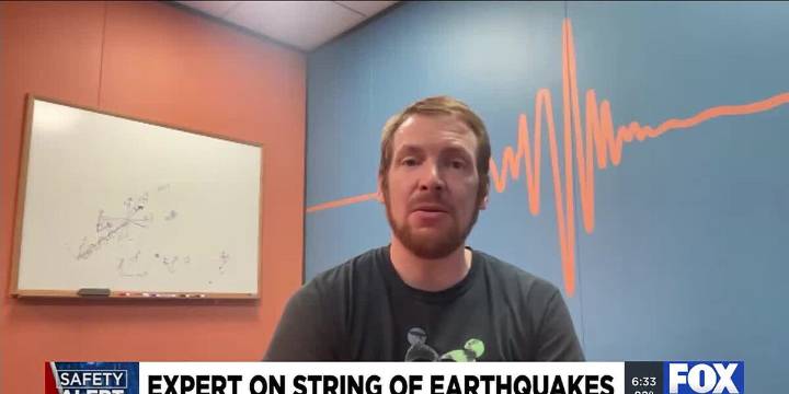 Safety Alert: Expert on string of earthquakes