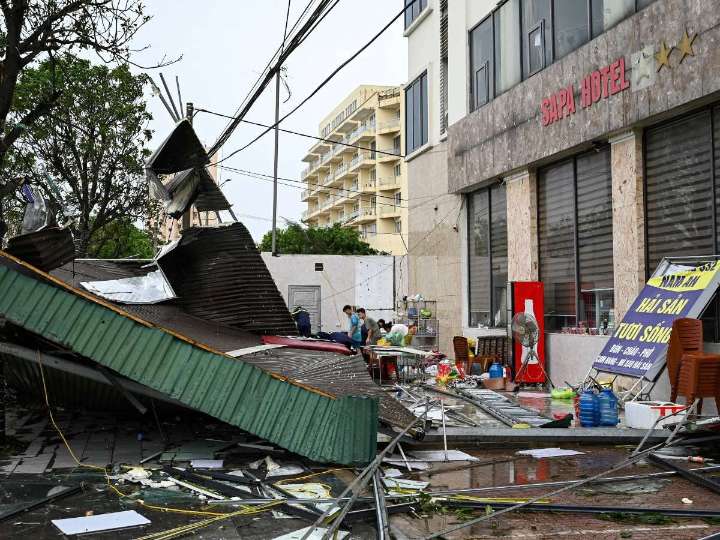 Tailandia: 5 muertos y 15 heridos por lluvias del tifón Kajiki