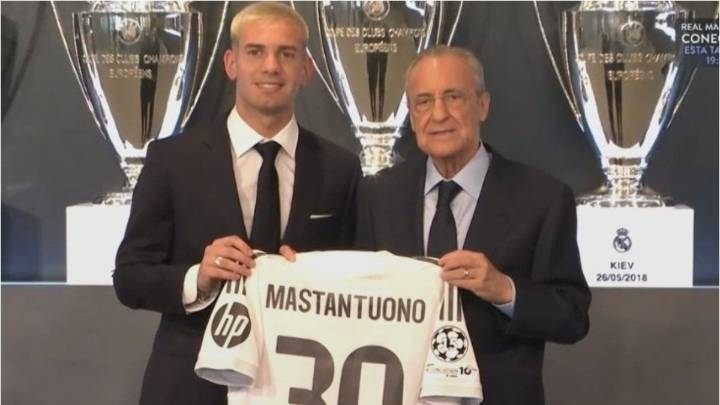 El Real Madrid presentó a Mastantuono: "Llegar al club más grande del mundo era un sueño"