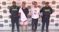 Capturados ‘York’ y ‘Juancho Roy’, sindicados de extorsión y tráfico y sicariato La aprehensión se adelantó en el municipio de Ciénaga.