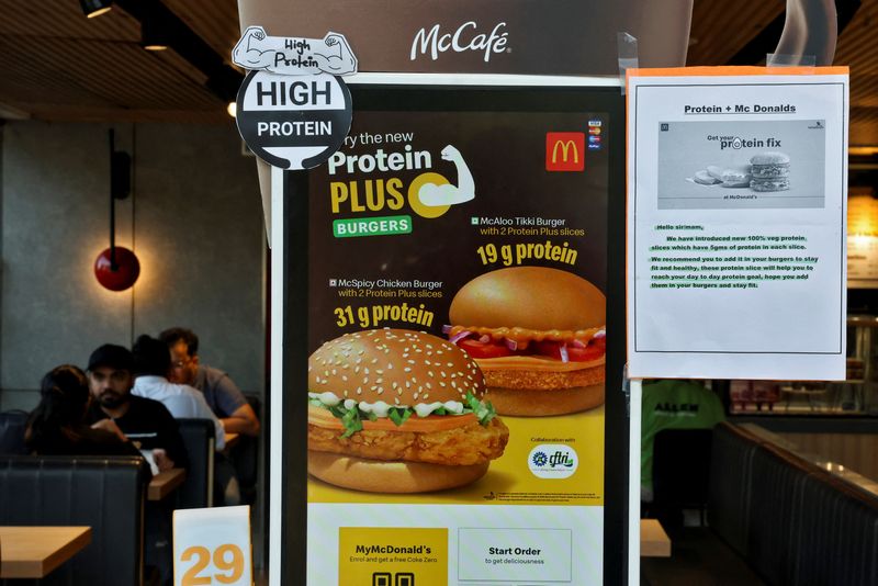 In protein-deficient India, McDonald's, Bollywood and cricket fuel wellness craze