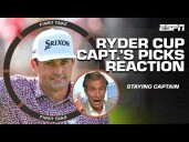 Mad Dog's INSTANT REACTION to Keegan Bradley's Ryder Cup picks 🗣️ 'THAT WAS A MISTAKE!'
