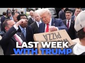 Pizza, Paint and Putter: Last Week at Trump’s White House