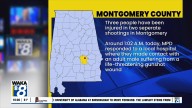 Three people injured in two separate Sunday shootings in Montgomery