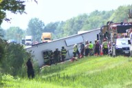 Multiple Dead and Injured After Tour Bus Carrying 52 Crashes