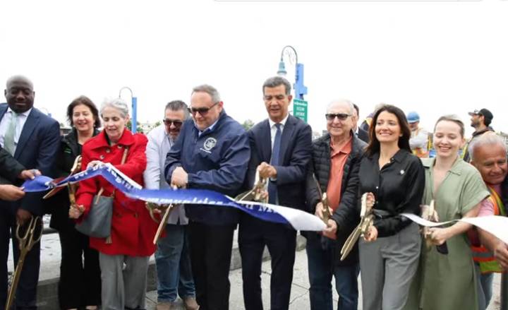 Renuevan el Puente Peatonal de Ocean Avenue en Brooklyn