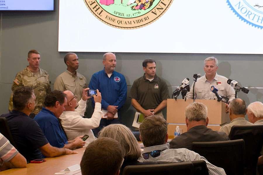The Outer Banks Voice -   As Erin moves away, Stein says ‘North Carolina dodged a bullet’