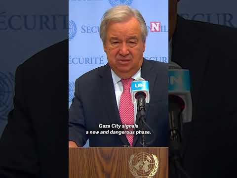 UN Chief Guterres Stresses Unparalleled Destruction And Condemns Hospital Strike In Gaza