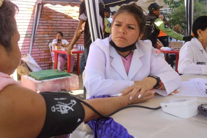 Con jornadas de salud atendieron alrededor de mil personas en Turmero
