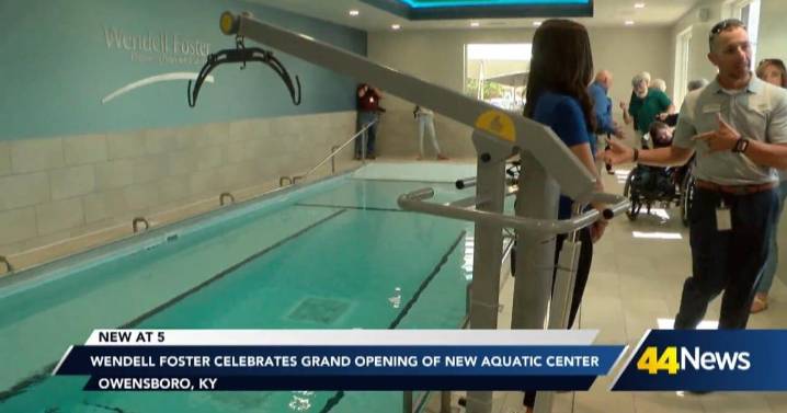 Wendell Foster opens New Aquatic Center after three years of construction