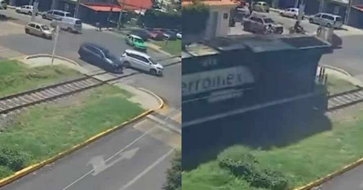 Cámaras captaron el momento del accidente de tren en Irapuato; esto se sabe de los heridos