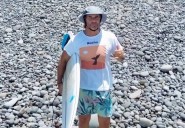 “Se lo pasó increíble". El video de Lacalle Pou surfeando olas en una playa de El Salvador