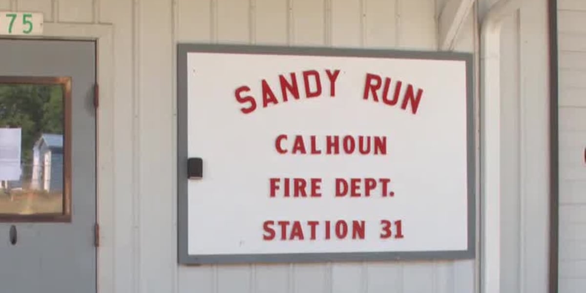 Calhoun County ends contract negotiations with Sandy Run Volunteer Fire Department