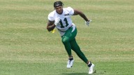 Jets' Jermaine Johnson already has Game 1 face on