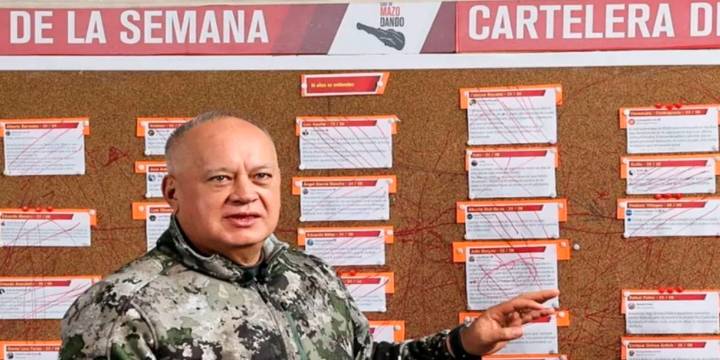 Cabello se pronuncia sobre el supuesto reclutamiento de jóvenes