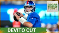 Tommy DeVito CUT from New York Giants Quarterback Room 
