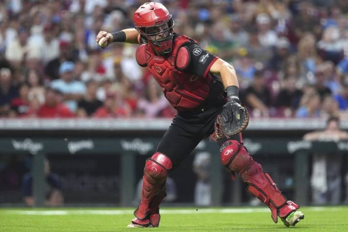 Reds place catcher Tyler Stephenson on injured list because of thumb injury