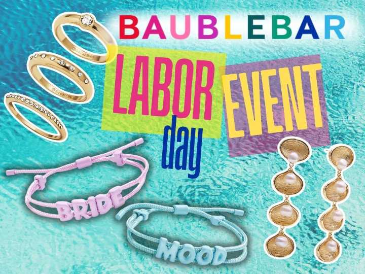 BaubleBar has up to 77% off jewelry for Labor Day, prices start at $10
