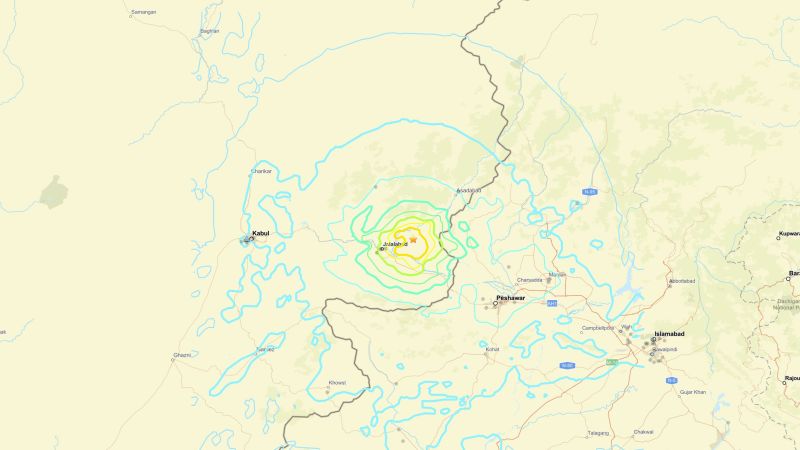 Terremoto de magnitud 6,0 en el este de Afganistán; se reportan varios muertos y la cifra podría aumentar
