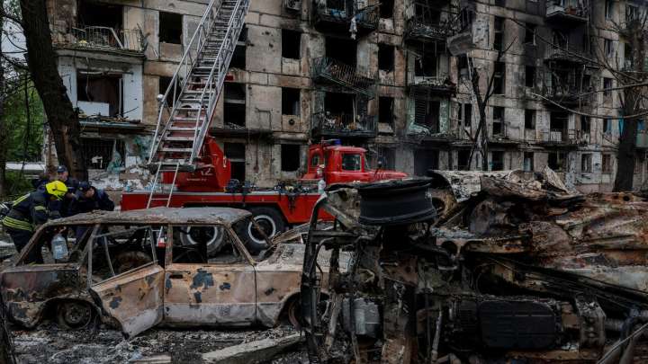 Bombardeo masivo de Rusia sobre Ucrania dejó 19 muertos; dos eran niños