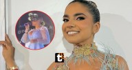 Susana Alvarado es impactada en el rostro por un dron en pleno concierto en Chiclayo La cantante de Corazón Serrano sufrió un tremendo golpe en el rostro cuando un dron, que sobrevolaba para grabar im