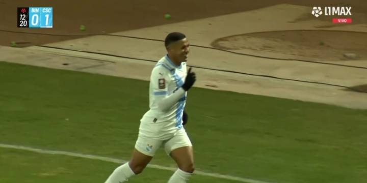 Golazo de Fernando Pacheco con definición perfecta en Sporting Cristal vs Binacional por Liga 1 2025