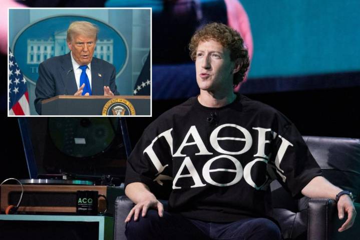 Mark Zuckerberg pressed Trump on digital taxes before EU tariff threat: report