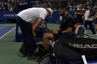Novak Djokovic’s Early US Open Medical Timeout Raises Concern: “Seemed to Be Cramping” Tennis fans express their worries for the Serbian star, Novak Djokovic, who grimaces in pain during a medical tim