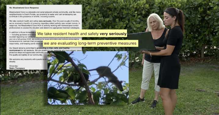 Wellington residents hope HOA addresses persistent rat infestation