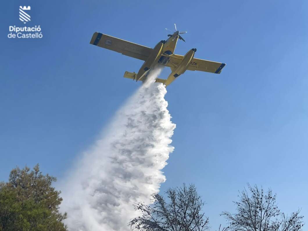 Declarado incendio forestal en Morella