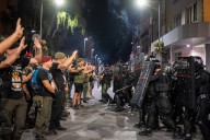 Serbia’s populist president vows tough response to anti-government protesters following riots