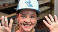 Melissa McCarthy shows off drastic weight loss as she recreates Ghost pose during pottery date with husband Ben Falcone
