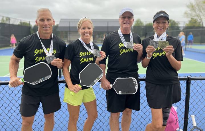 Shelby pickleball players earn medals at National Senior Games