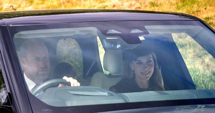 Royal family keen to signal united front attending Sunday service at church