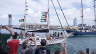 La Global Sumud Flotilla emprende el viaje de Barcelona a Gaza para romper el bloqueo israelí