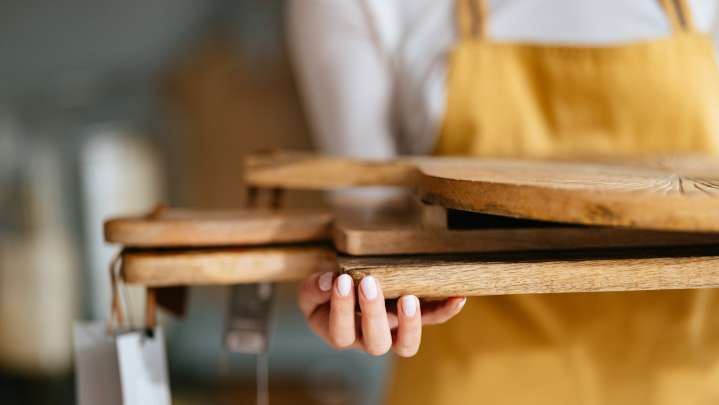 How To Repurpose A Dollar Tree Cutting Board Into Beautiful Wall Decor