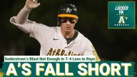 A'S FALL SHORT: Soderstrom’s Blast Not Enough in 7
