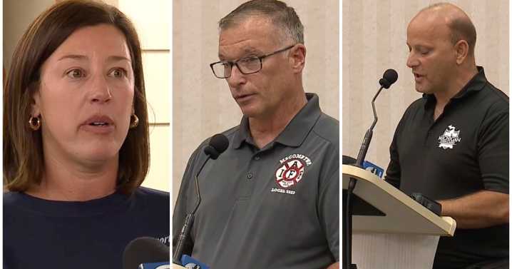 Macomb Township firefighters demand more staff at board meeting, citing safety
