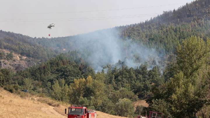 Desciende a nivel cero de peligrosidad el incendio de Garaño en León: se da por controlado